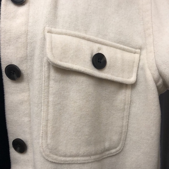 Free Assembly Women's Wool Blend Shirt Jacket - Picture 3 of 11